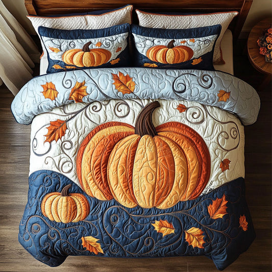 Cozy Pumpkin CW2308014CL Duvet Cover Set