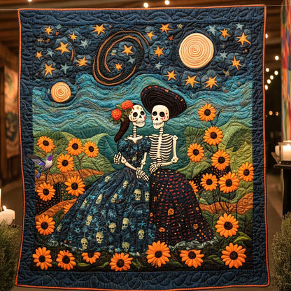 Day Of The Dead Celebration WN2810031CL Quilt