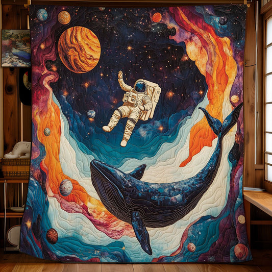 Magic Astronaut And Whale WY2103019CL Quilt