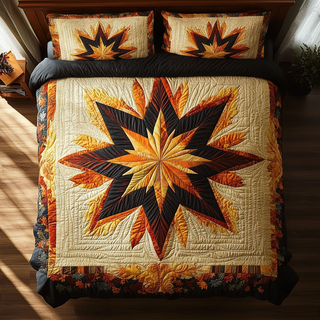 Autumn Starburst WY1508002CL Duvet Cover Set