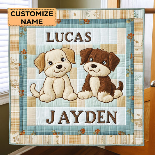 Best Buddy Nap WJ2307003CL Personalized Baby Quilt
