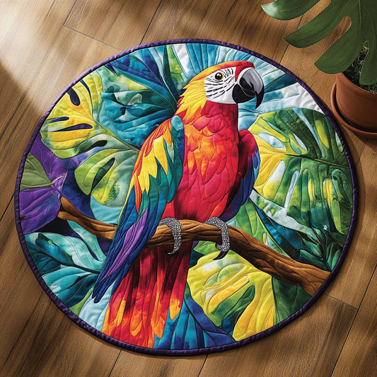 Color Parrot CW2605454CL Quilted Round Mat