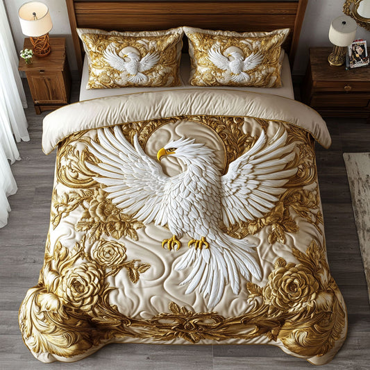Majestic White Eagle WY2402020CL Duvet Cover Set