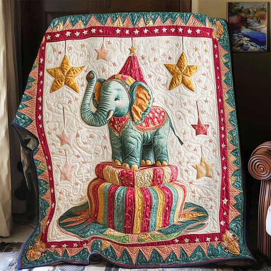 Elephant In Circus WY1701039CL Quilt