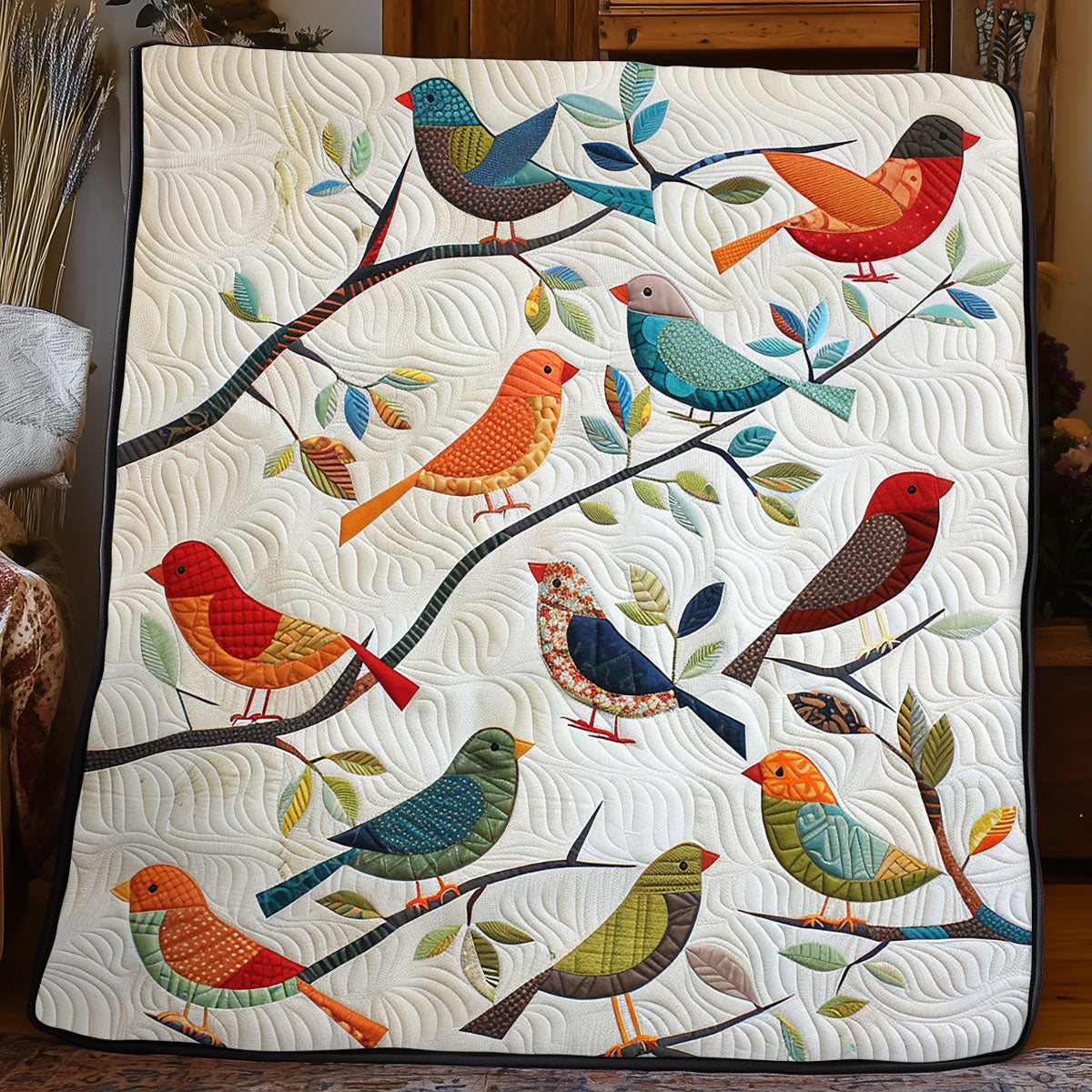 Birds WJ1504001CL Quilt