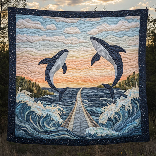 Leaping Whale LT1809042CL Quilt