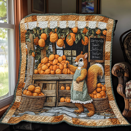 Squirrel Stall CP0606051CL Quilt