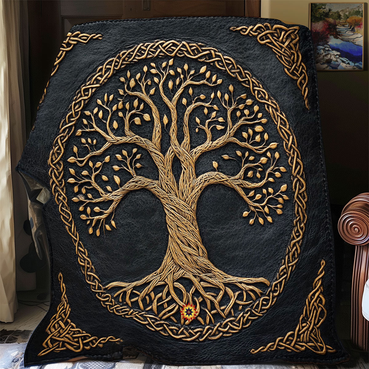 Celtic Spirit Tree WJ1312004CL Quilt