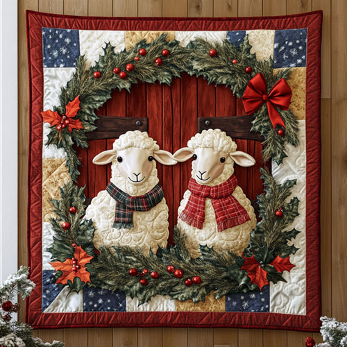 Christmas Sheep KL1711002CL Quilt