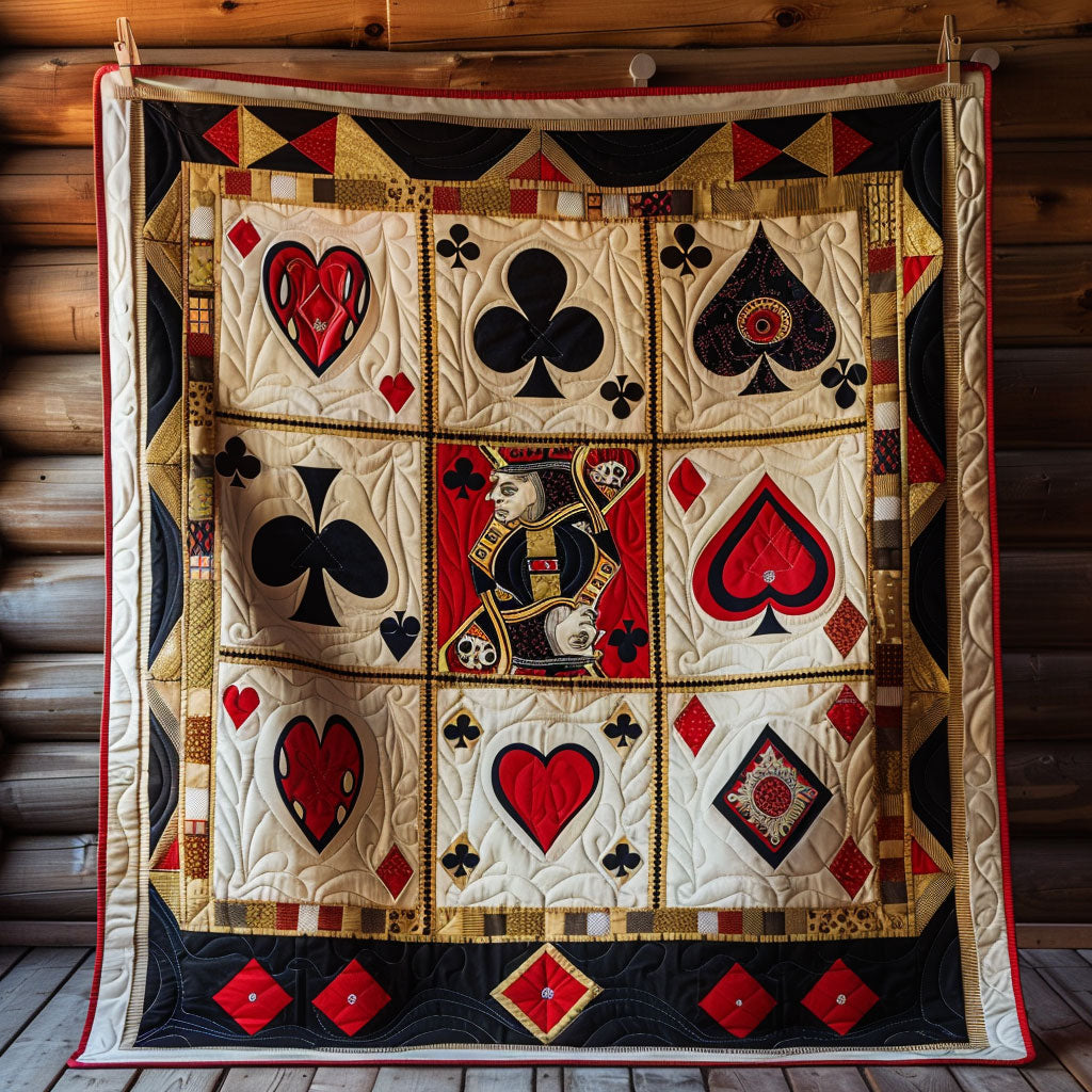 Poker Patchwork CP0904024CL Quilt