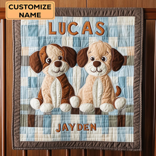 Best Buddy Nap WJ2507001CL Personalized Baby Quilt