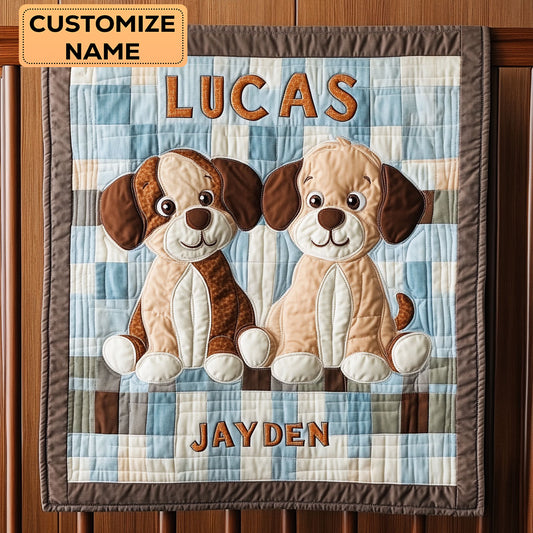 Best Buddy Nap WJ2507001CL Personalized Baby Quilt