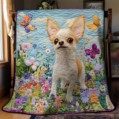 Chihuahua Love WN2403019CL Quilt