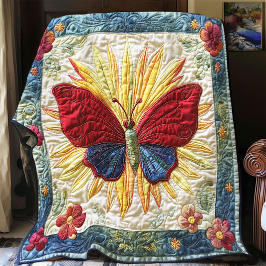 Butterfly In Sun WY2102006CL Quilt