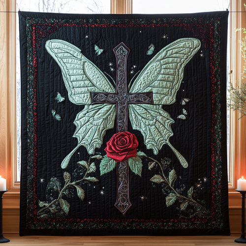 Butterfly Grace Bloom CW0910011CL Quilt