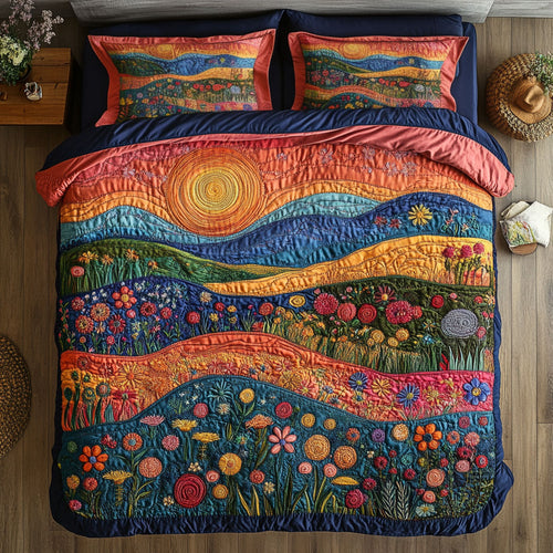 Fields Of Sunshine WY0707059CL Duvet Cover Set