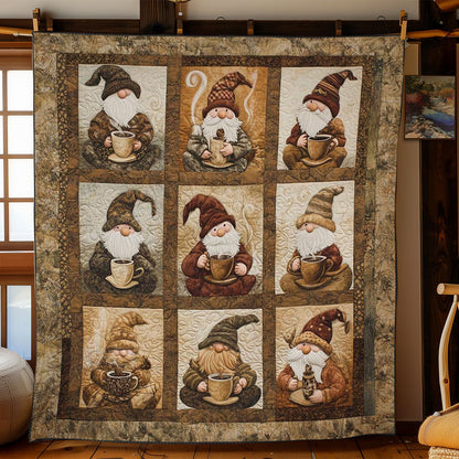 Brewed Bliss Gnome WN2612002CL Quilt