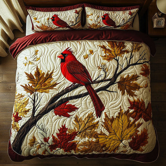 Autumn Cardinal Whisper WX0407002CL Duvet Cover Set