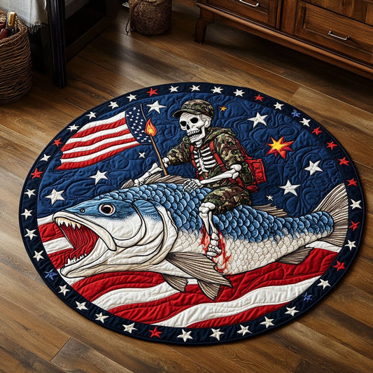 War Machine CQ0606011CL Quilted Round Mat