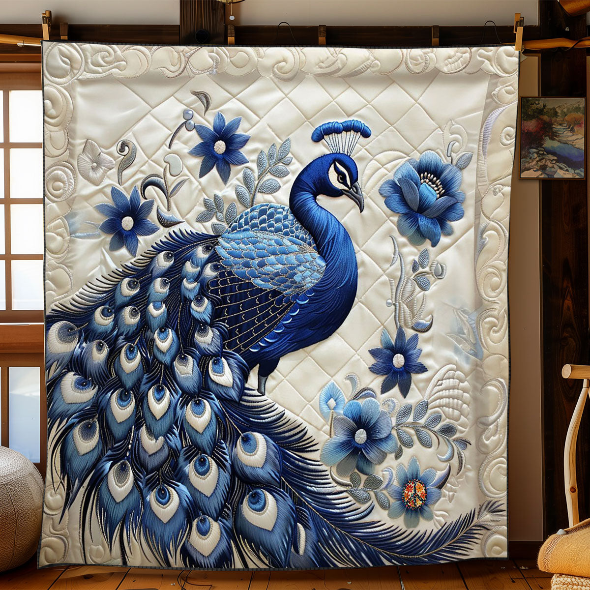 Sapphire Splendor WJ2012028CL Quilt