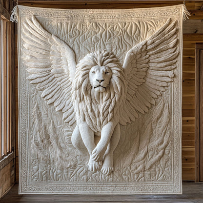 Majestic White Lion CP2006011CL Quilt