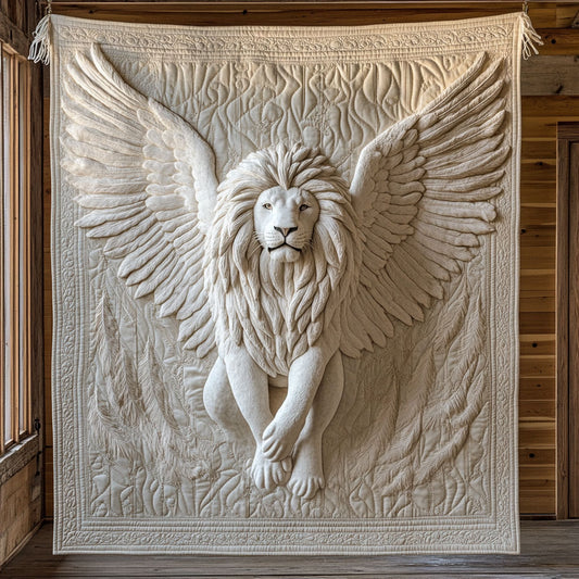 Majestic White Lion CP2006011CL Quilt