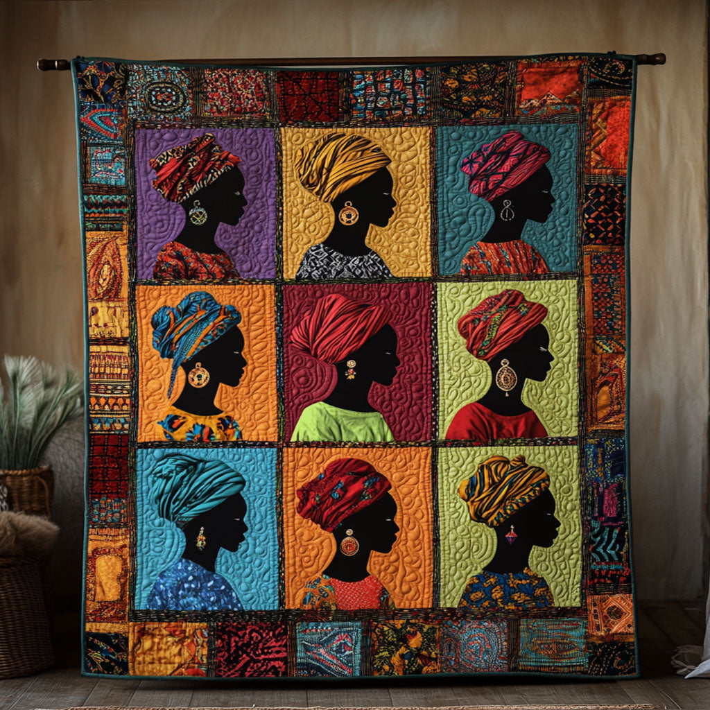 Beautiful Black Women WY1706003CL Quilt