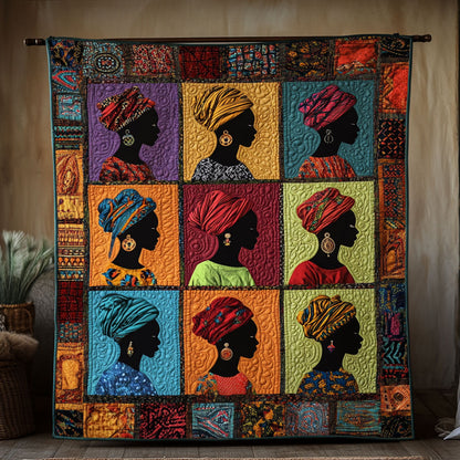Beautiful Black Women WY1706003CL Quilt