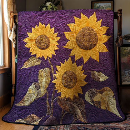 Sunflower Love WN1703072CL Quilt