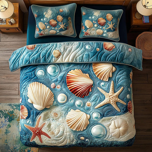 Ocean Treasures Beach WY1306044CL Duvet Cover Set