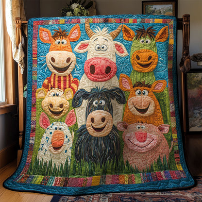 Farmyard Friends WN1803024CL Quilt