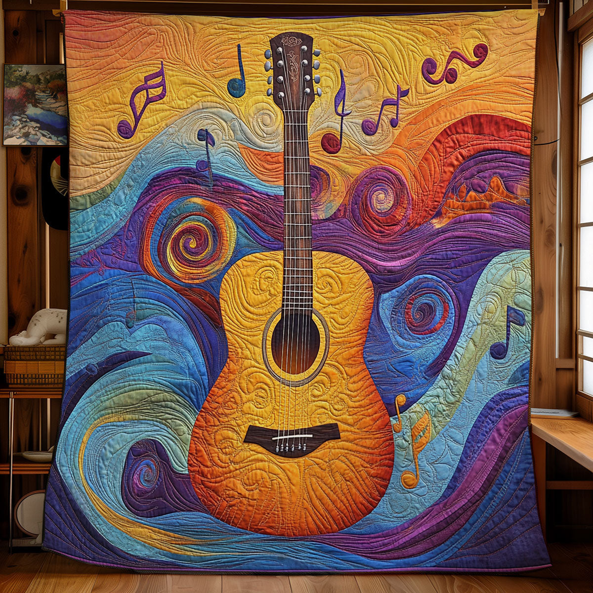 Melody Waves WX0307047CL Quilt