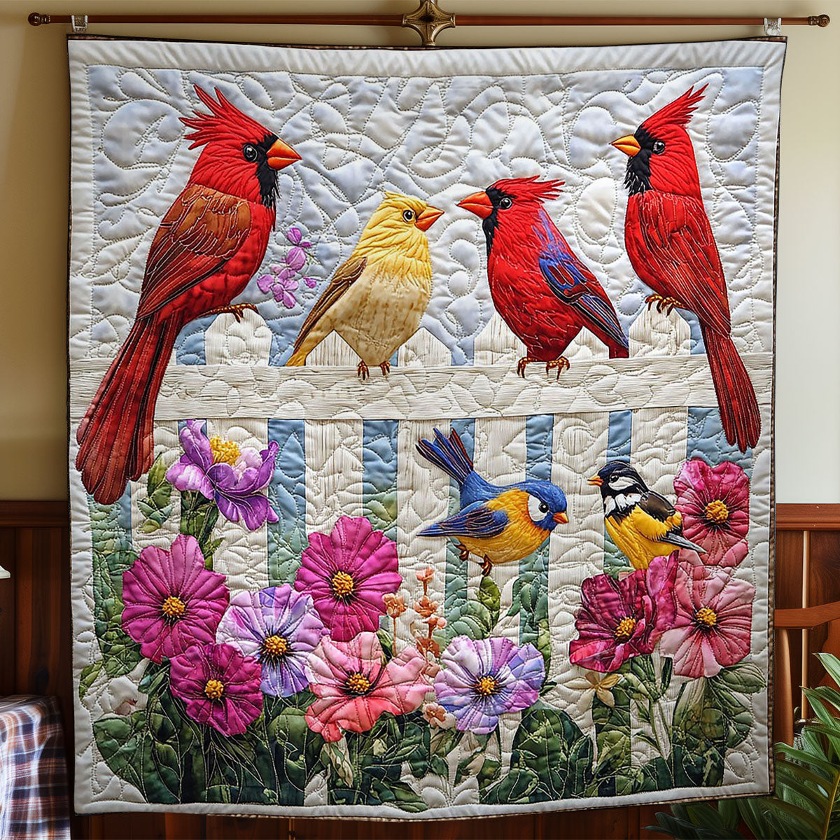 Bird Garden CW2504029CL Quilt