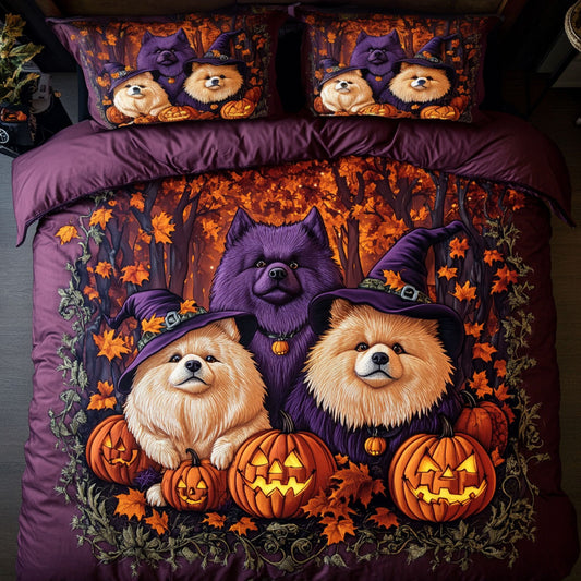 Chow Chow Spooky Dream WN1108022CL Duvet Cover Set