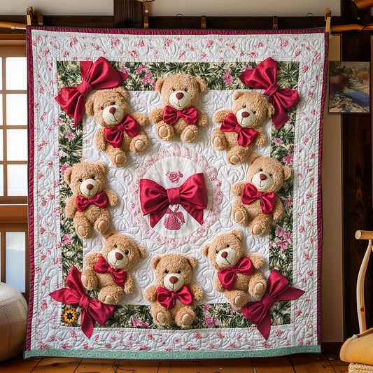 Lovely Teddy Bear WJ1012033CL Quilt