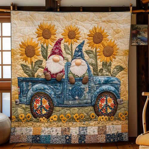 Gnome Star Journey WN2811064CL Quilt