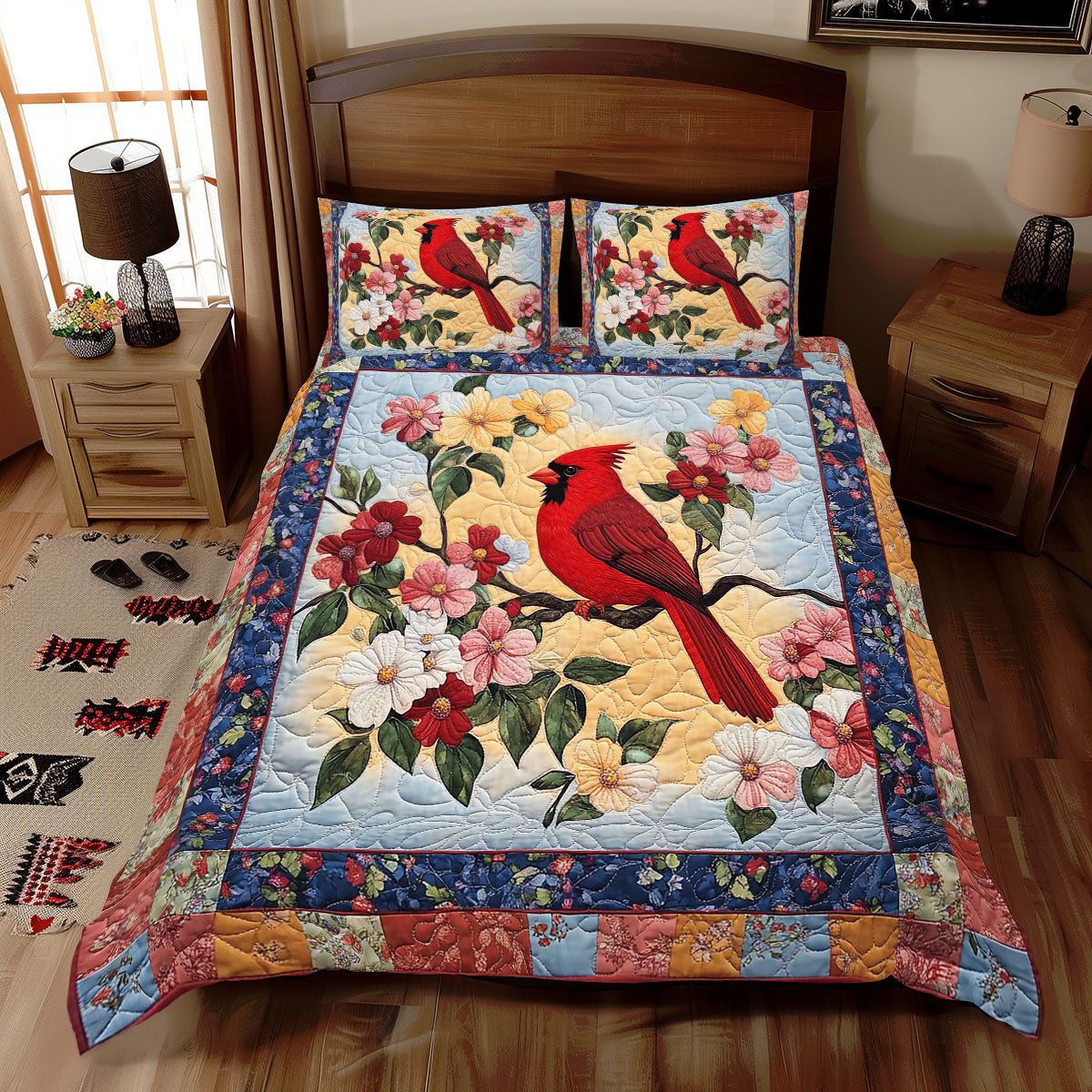 Cardinal Bloom WJ2112042CL Duvet Cover Set