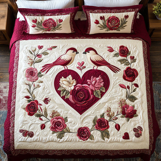 Couple Bird WY1402057CL Duvet Cover Set