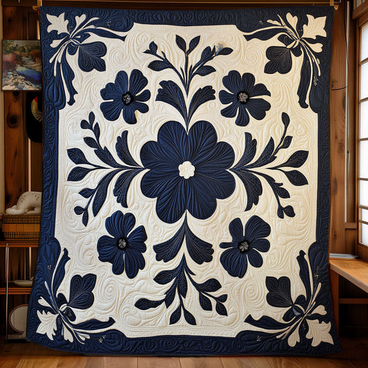 Midnight Blossom Charm WX0307048CL Quilt