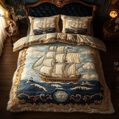 Noble Sailboat WN0809079CL Duvet Cover Set