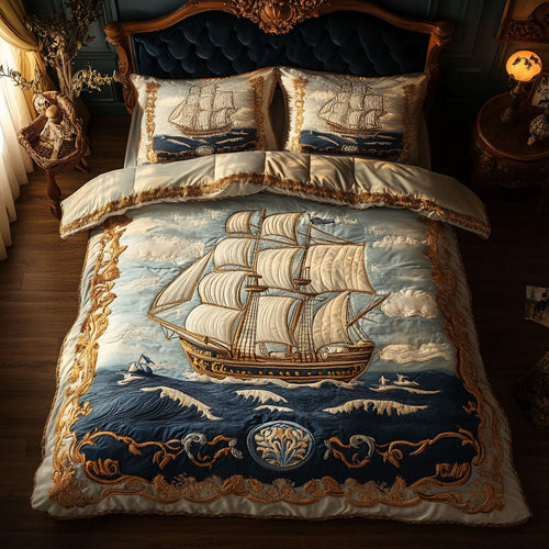 Noble Sailboat WN0809079CL Duvet Cover Set