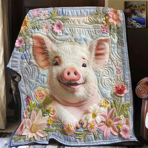 Pig Lover YR1901012CL Quilt