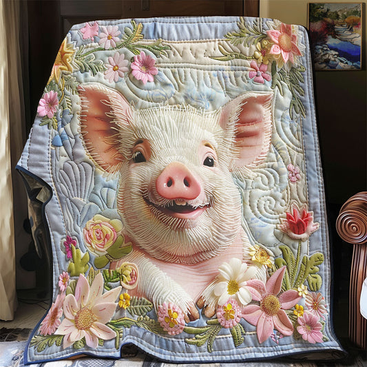 Pig Lover YR1901012CL Quilt