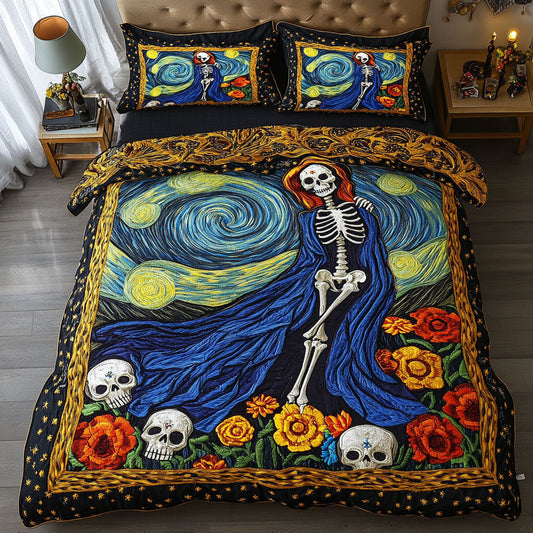 Skeleton Field WN2609062CL Duvet Cover Set