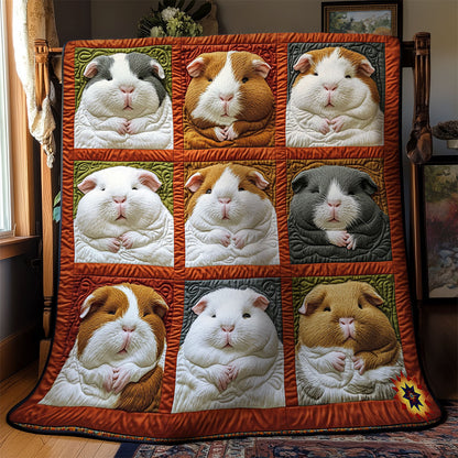 Sleeping Guinea Pig WY1912054CL Quilt