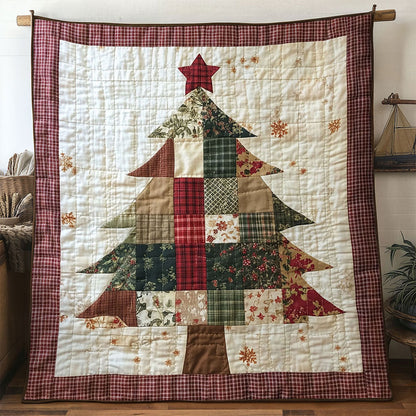 Warm Hearth Christmas Tree WN1211125CL Quilt