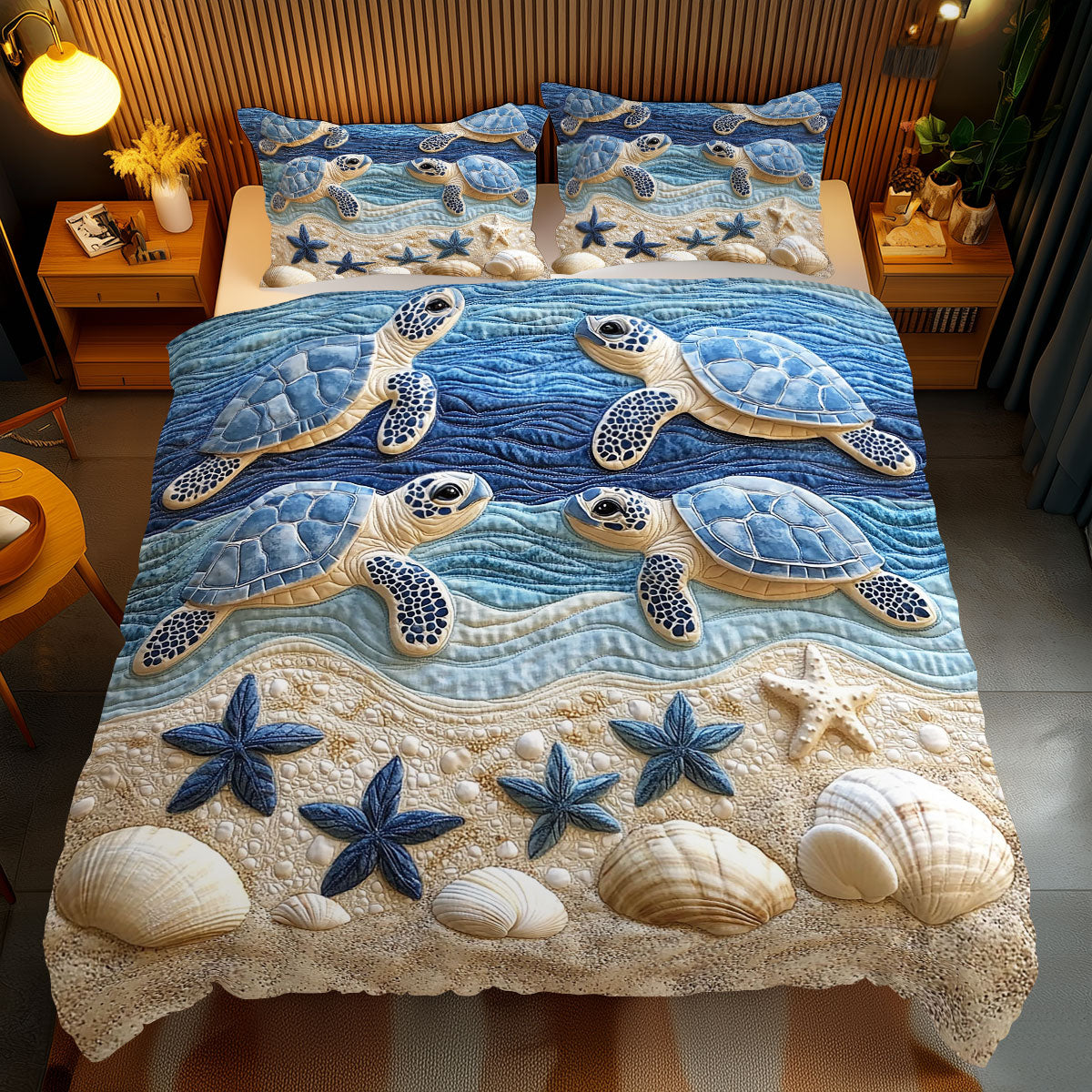 Sea Turtle WJ1812048CL Duvet Cover Set