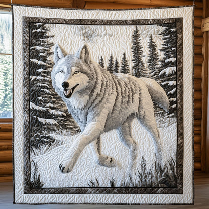 Snow Wolf CP1606028CL Quilt