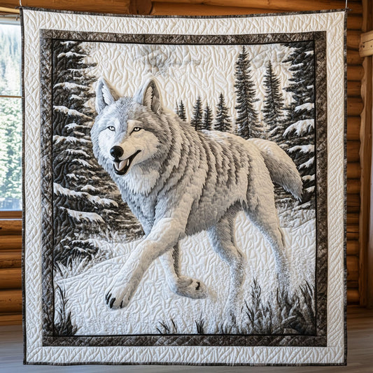 Snow Wolf CP1606028CL Quilt