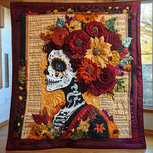 Skull Serenade CP2608025CL Quilt